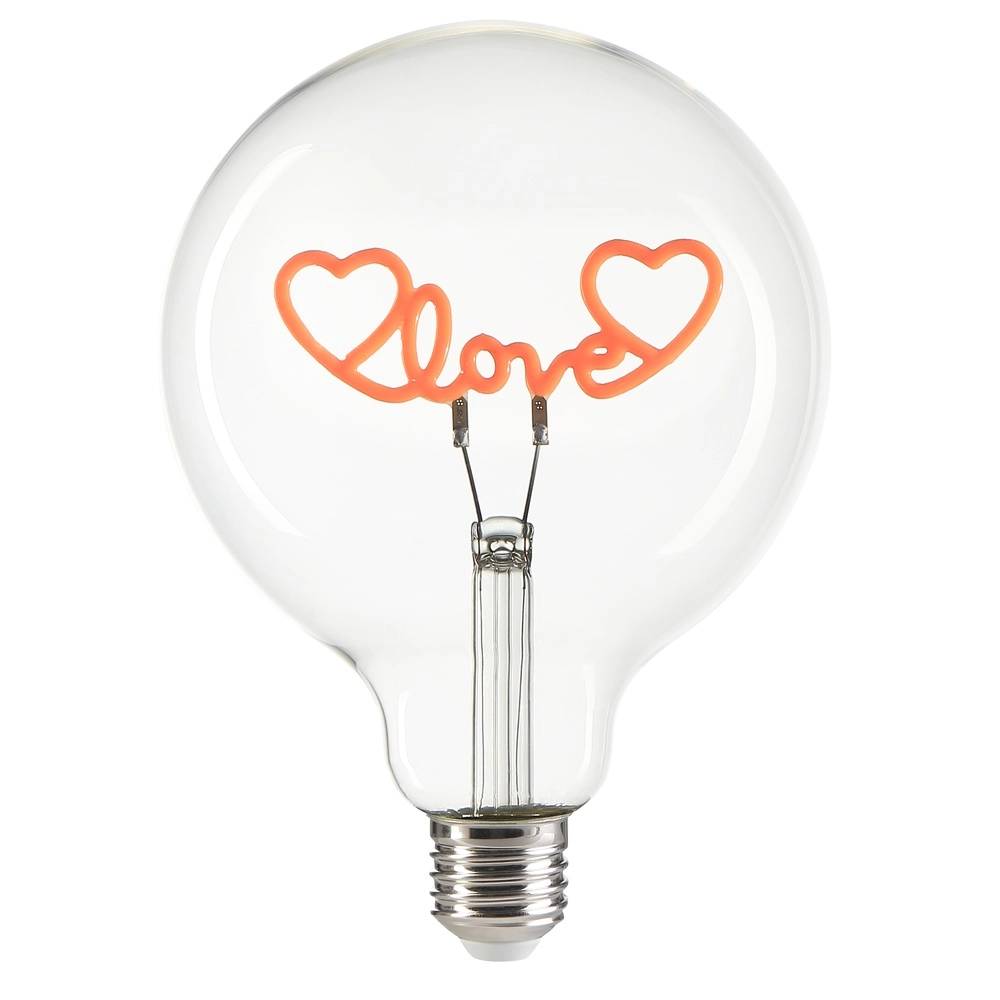 E27 lichtbron Lumopop "Love" roze Brilliant 4004353477669