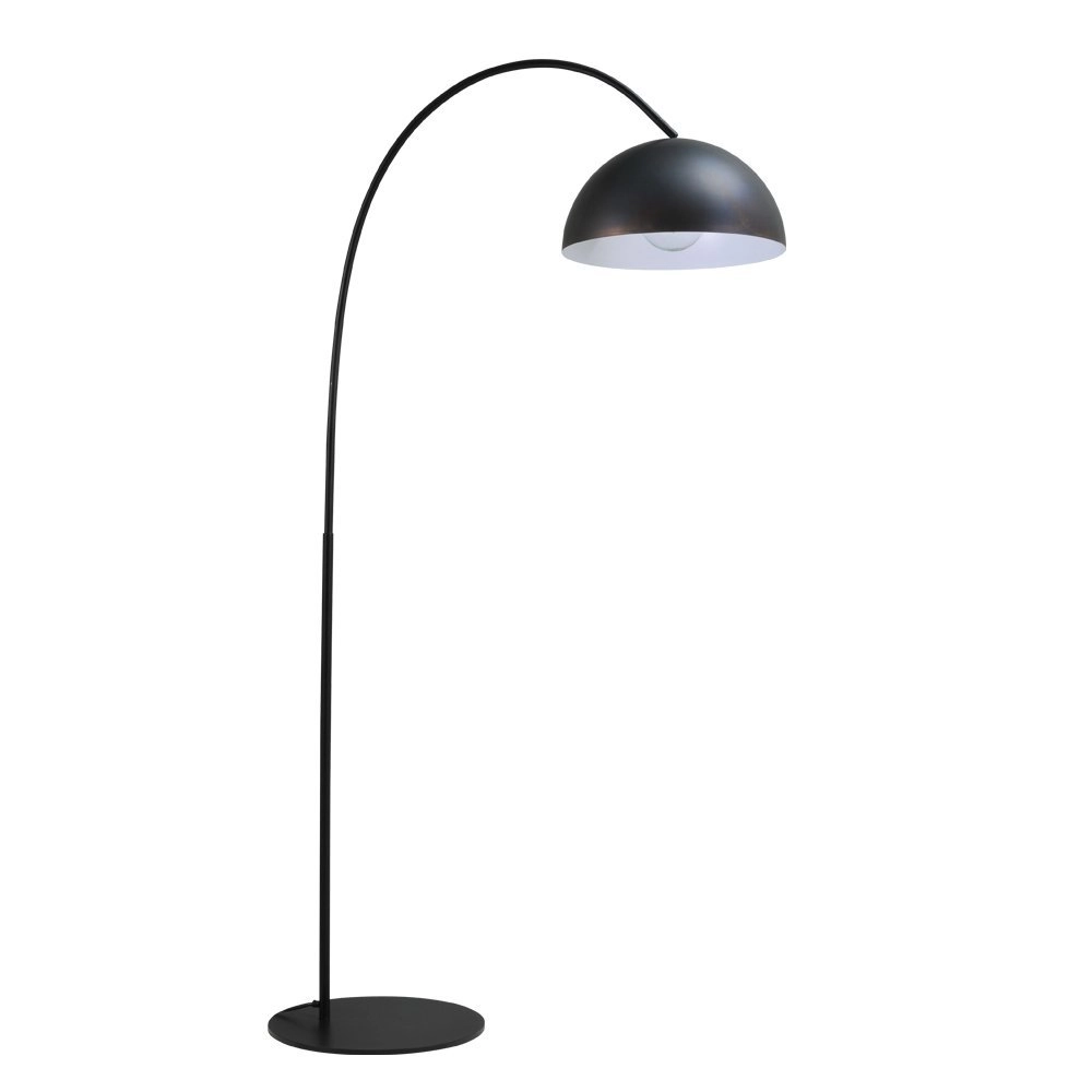 Vloerlamp Industria 186 gunmetal met wit Vloerlamp Industria 186 gunmetal met wit