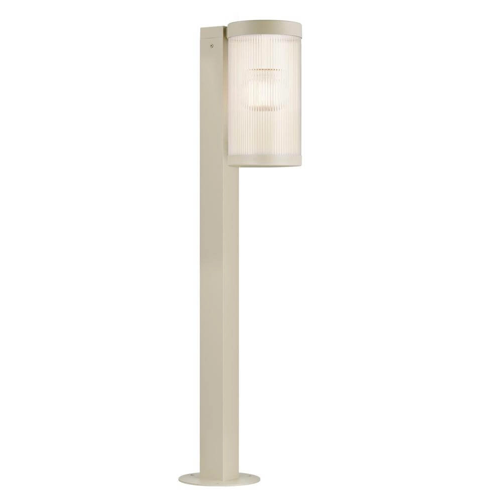 Glazen tuinlamp Coupar zand bruin