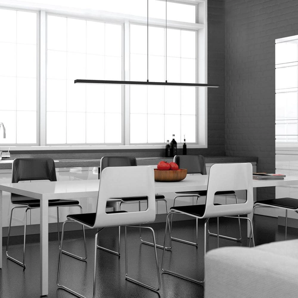 Design hanglamp Bande 150cm zwart Steinhauer 8712746175837