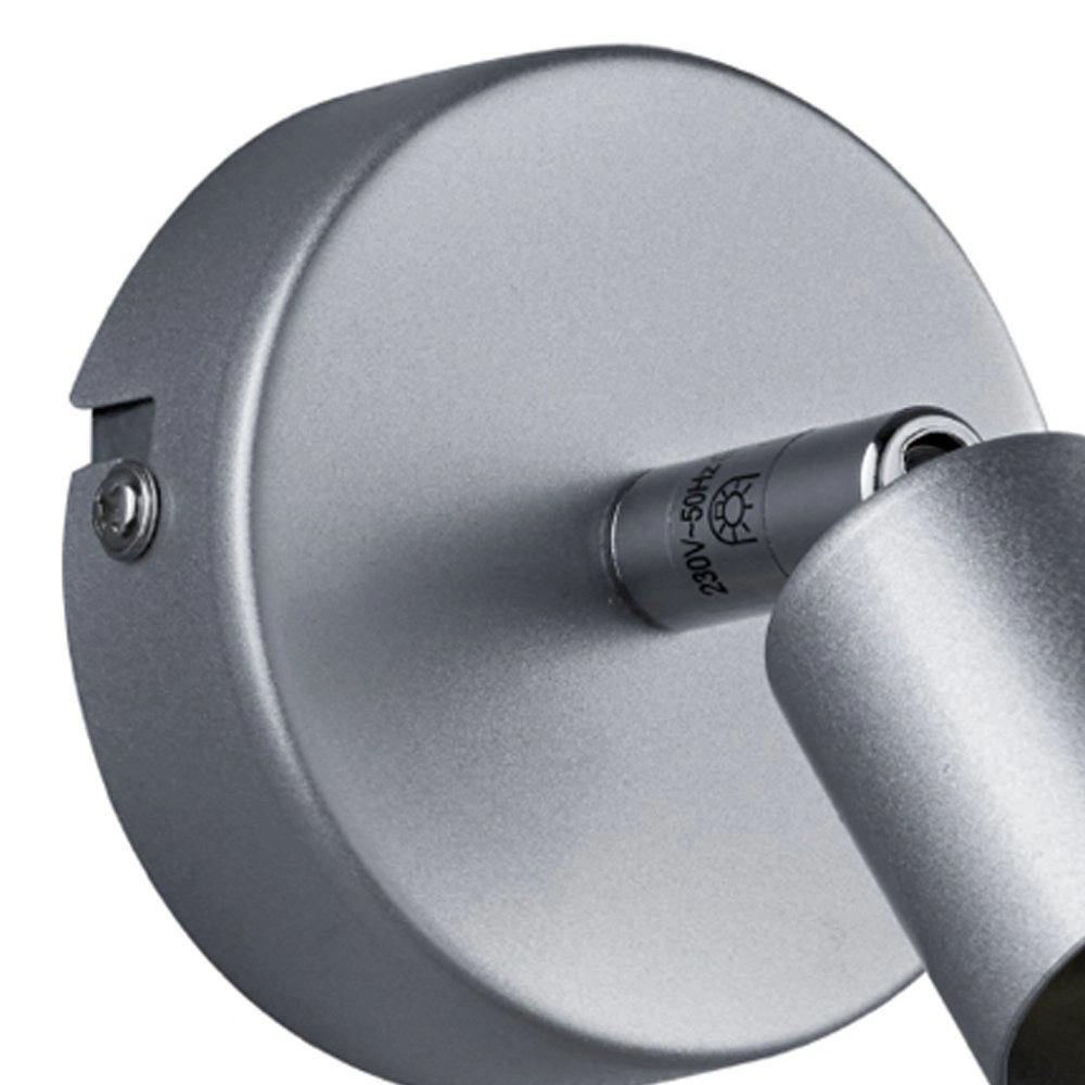 Plafondspot Paris titaan grijs Trio 4017807350722