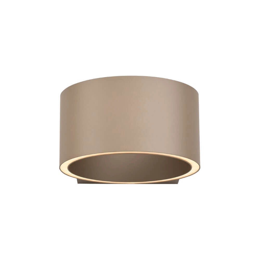 Wandlamp Pure Clipse brons 19,7cm Paul Neuhaus 4012248384091