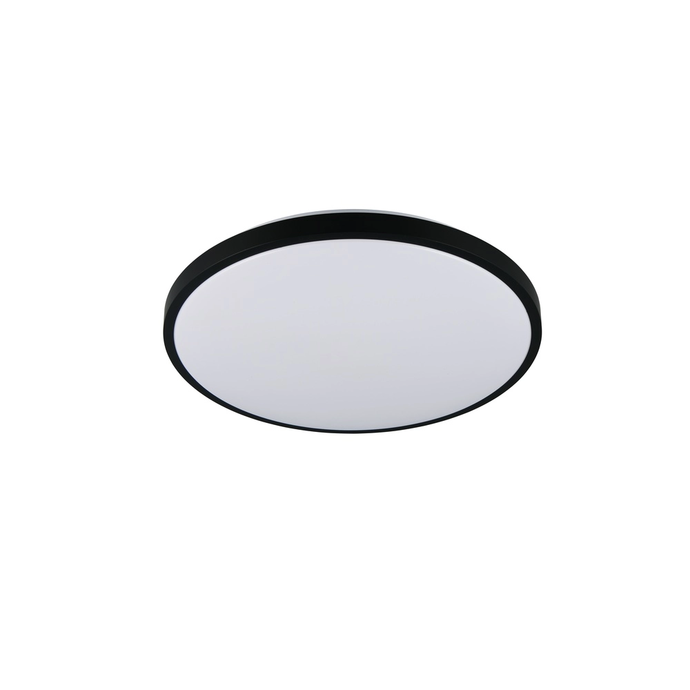 Plafonniere Slope zwart Ø 48,5cm Trio 4017807668681