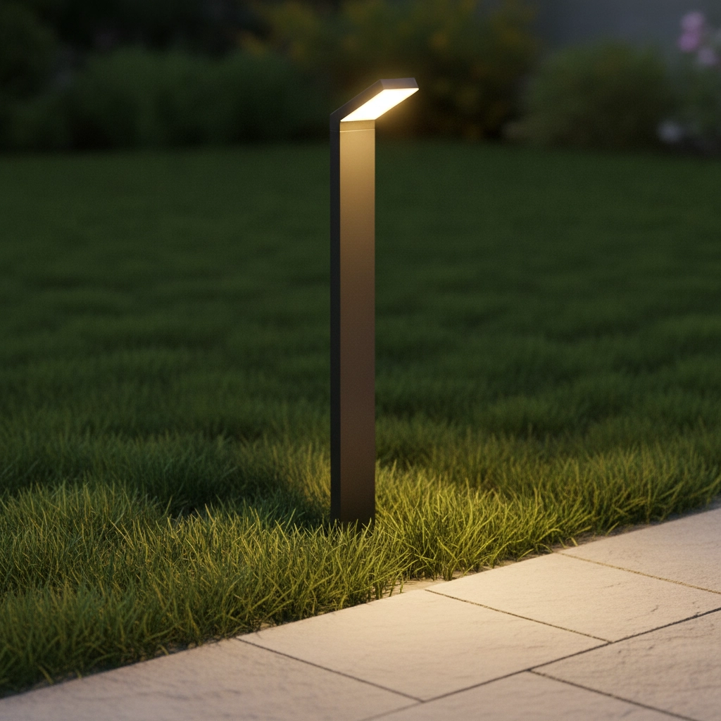 Tuinlamp Park antraciet enkel