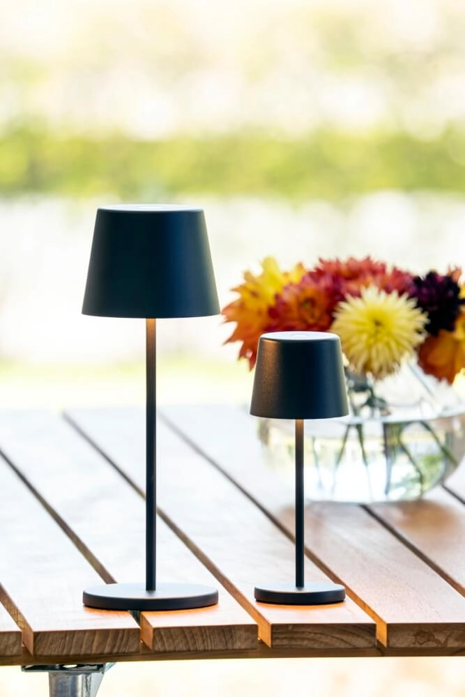 Oplaadbare tafellamp Vence zwart KonstSmide 7318307888751