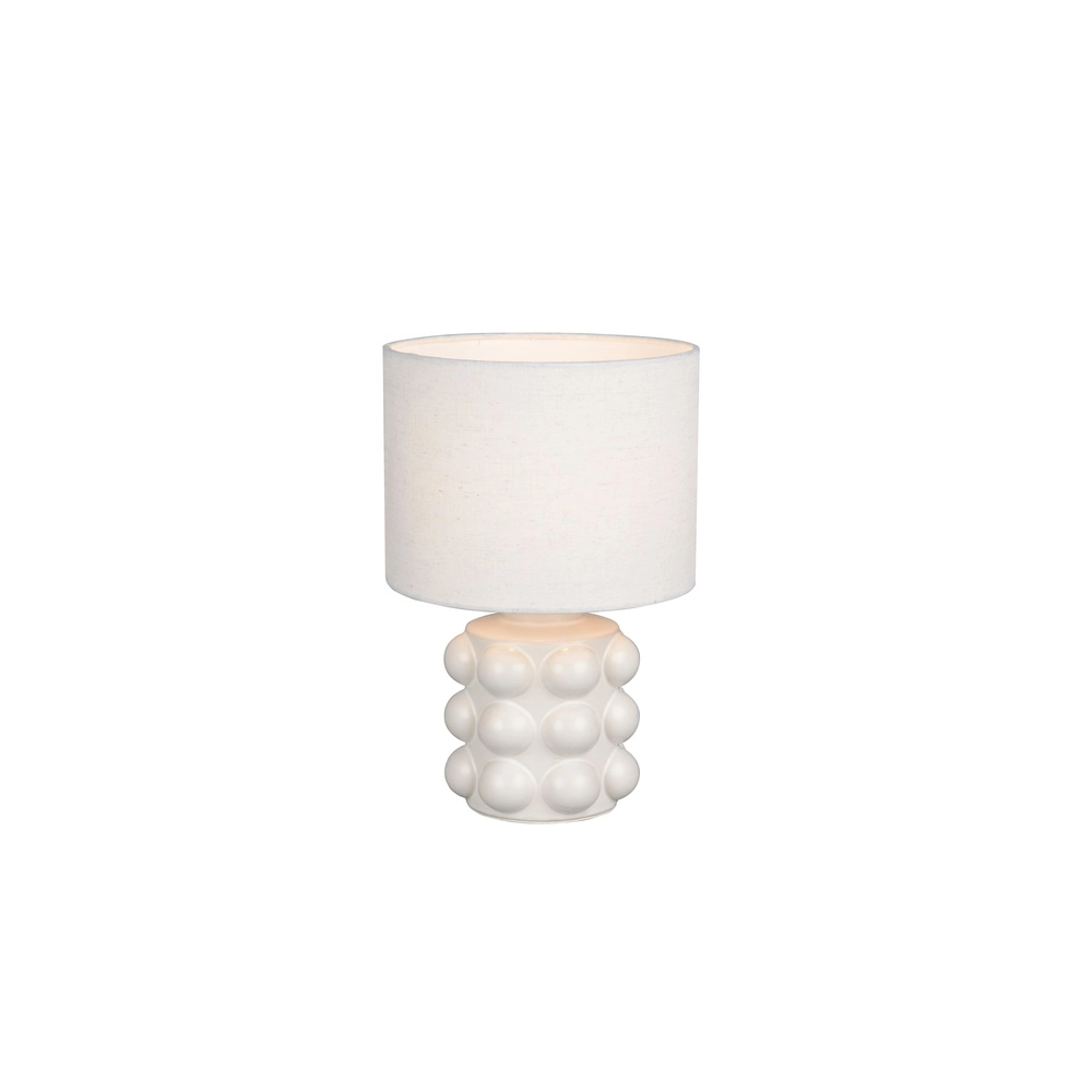 Tafellamp Kate wit Ø 20cm Trio 4017807662535