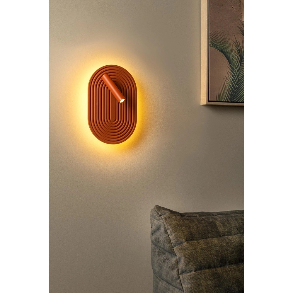 Design wandlamp Carmino terracotta Lucide 5411212771599