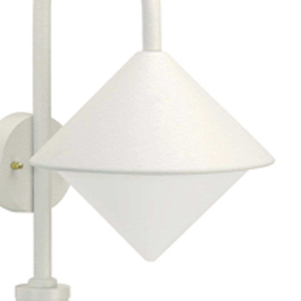 Buitenlamp met bewegingssensor wit Triangle met sensor wit Albert 4007235806465