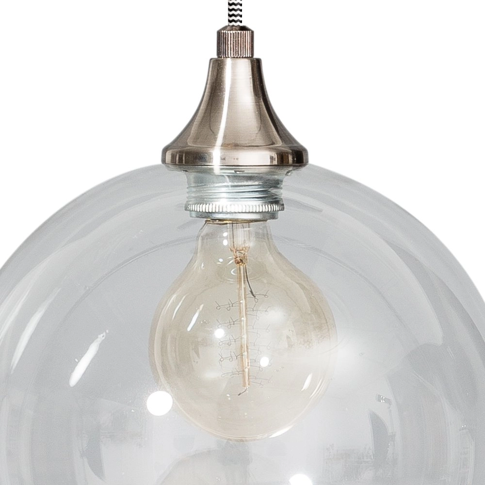 Stoere hanglamp Calvello 30cm metaalgrijs ETH 8719075182475