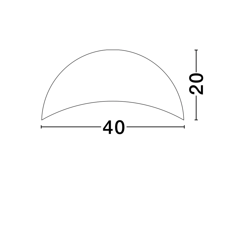 Plafondlamp Opsi zwart Ø 40cm Lyora 5212017458049