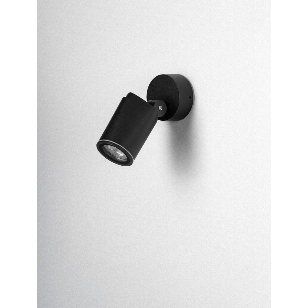 Wall spotlight Spy black Lyora 5212017477132