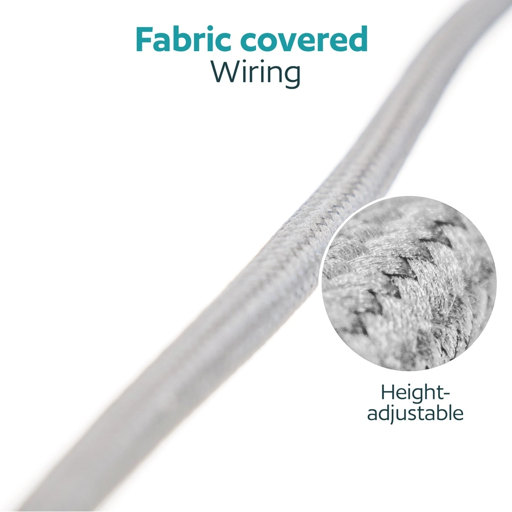 Hanglamp Ø 42cm Dolwen wit - japandi Eglo 9002759439972