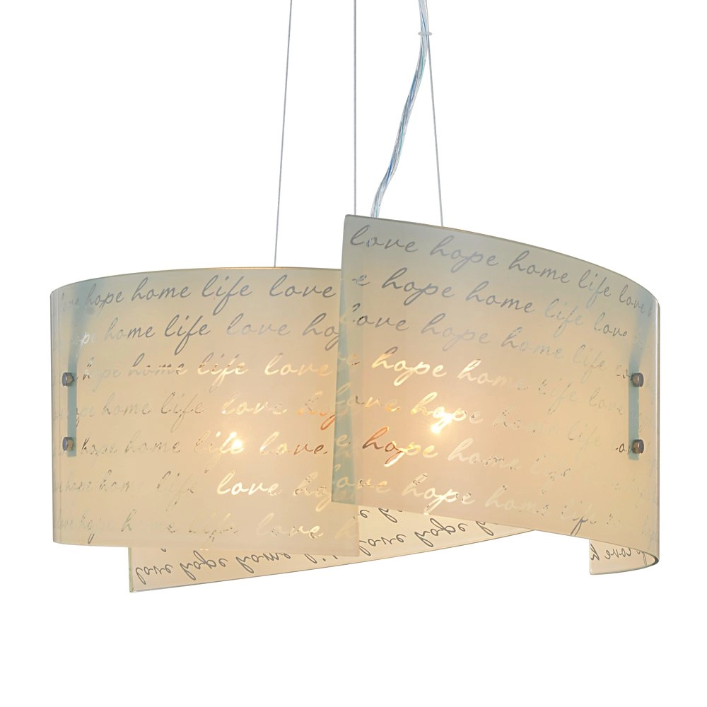 Unieke hanglamp Signa Text Trio 4017807364934