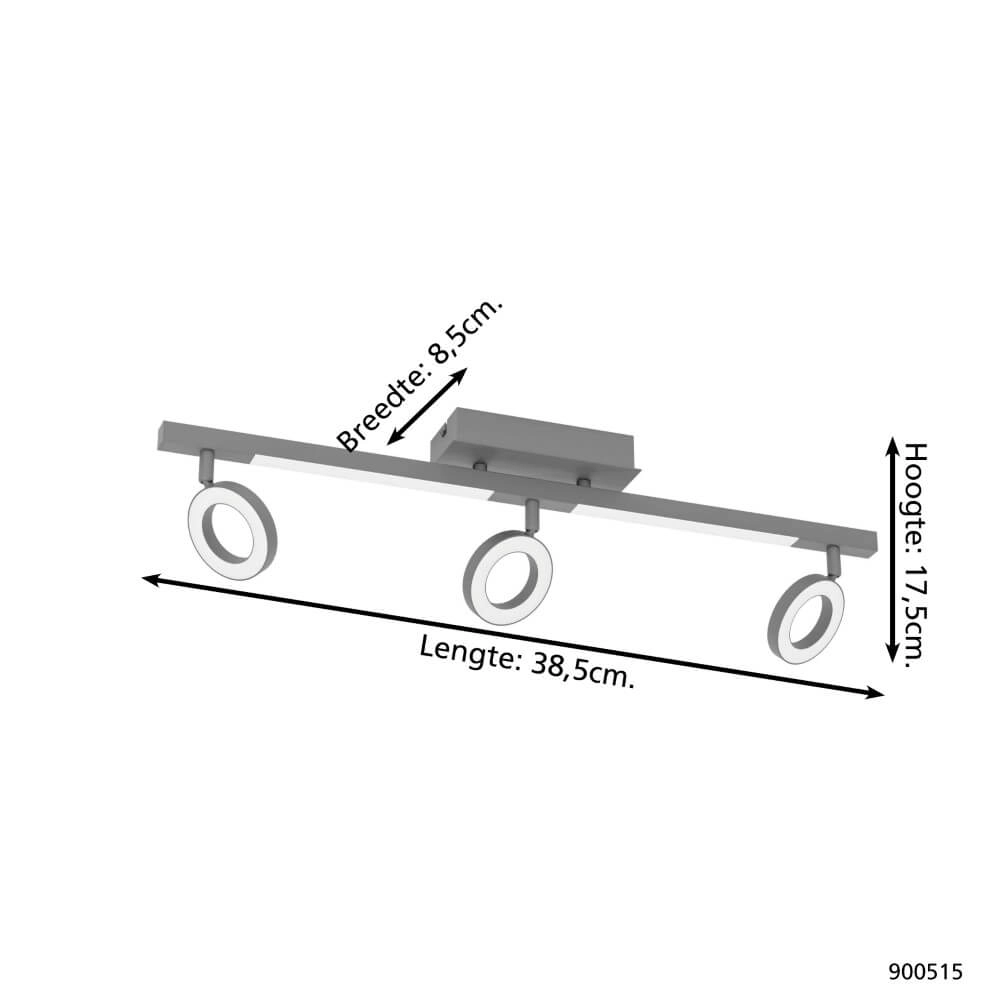 Design plafondlamp Cardillio 2 3-lichts Eglo 9008606244447