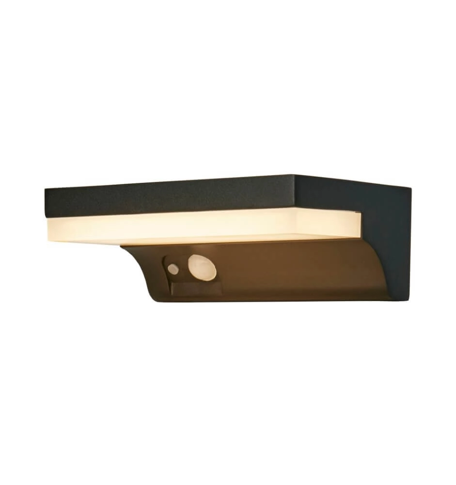 Design wandlamp Solar zwart Searchlight 5053423241494
