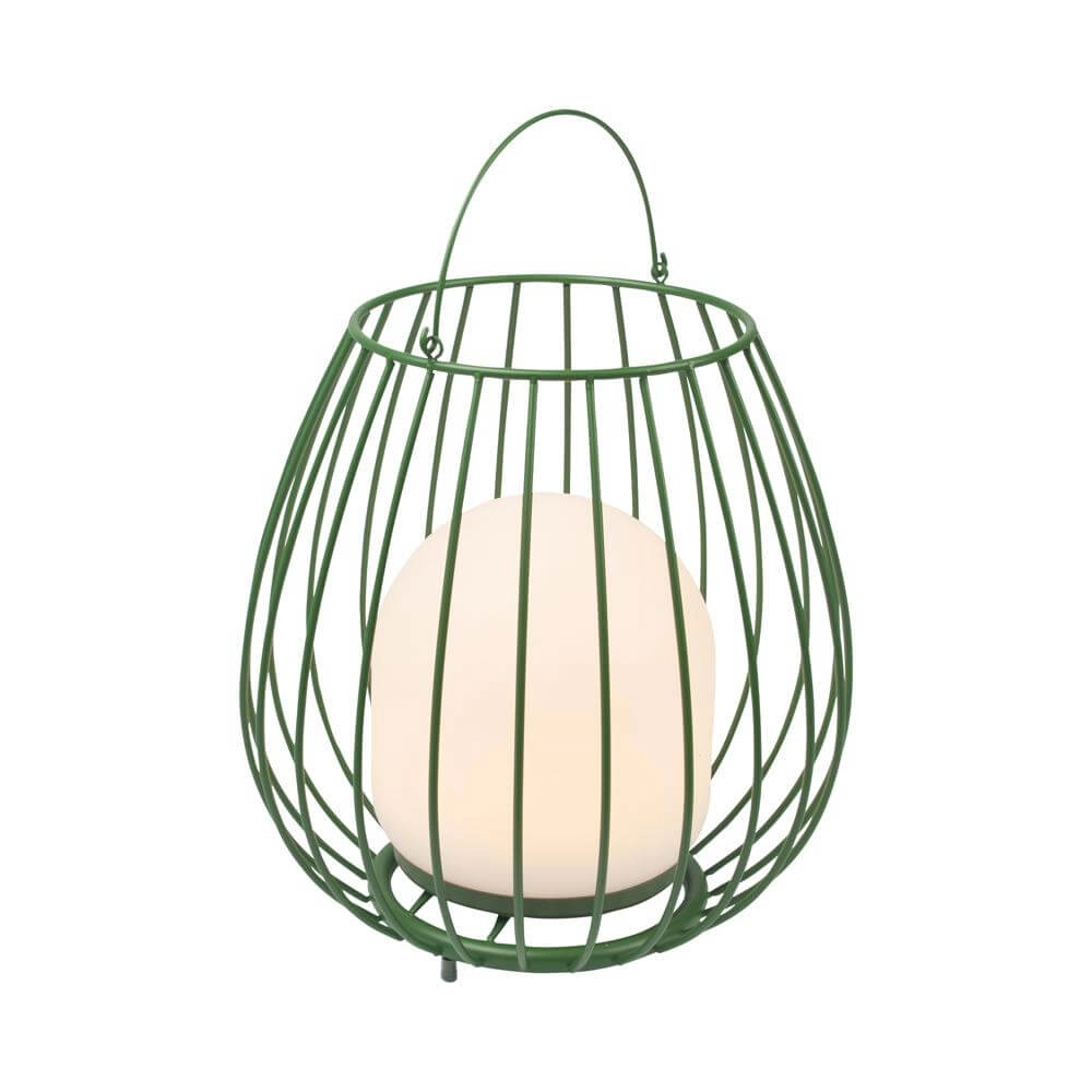 Oplaadbare tafellamp Jim To-Go groen