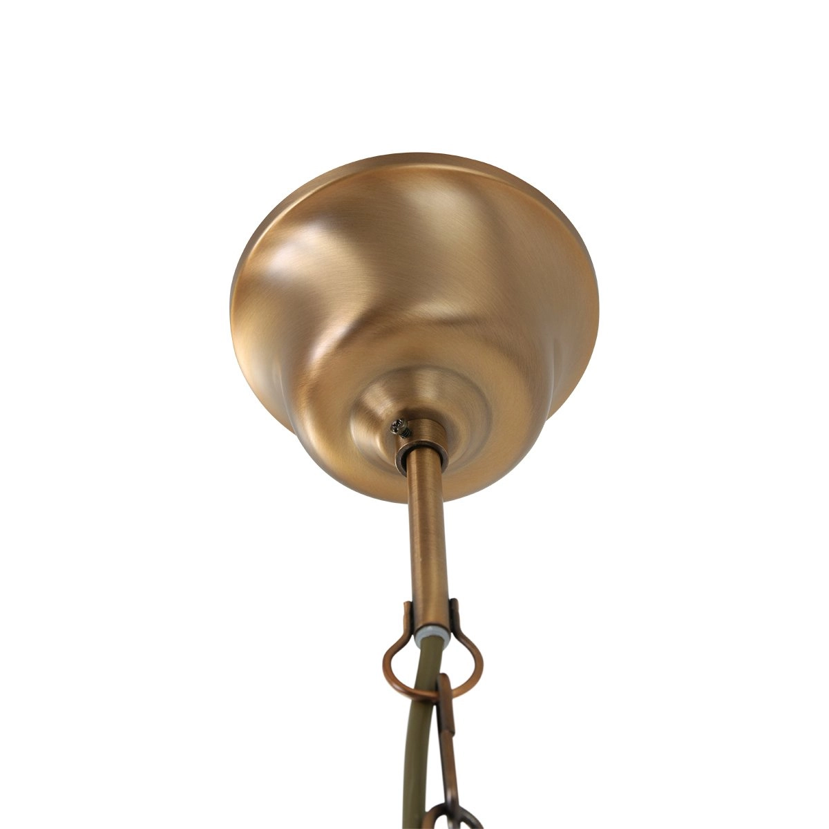 Hanglamp Pimpernel 25cm oud messing Steinhauer 8712746051957