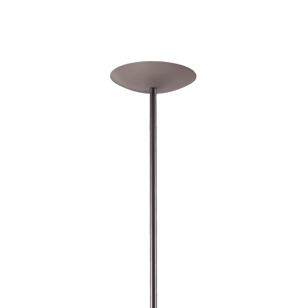 Design vloerlamp Scala zwart met nikkel Ø 20cm Masterlight 8718121334363
