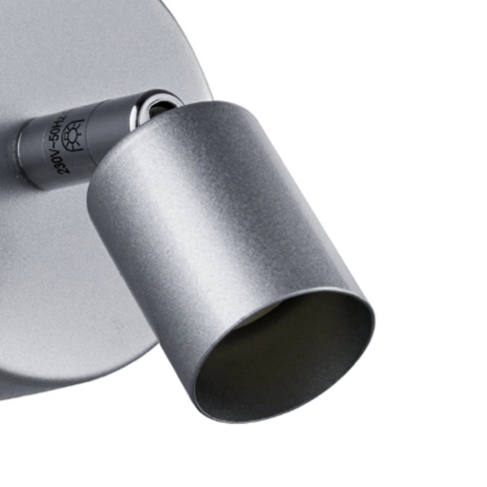 Plafondspot Paris titaan grijs Trio 4017807350722