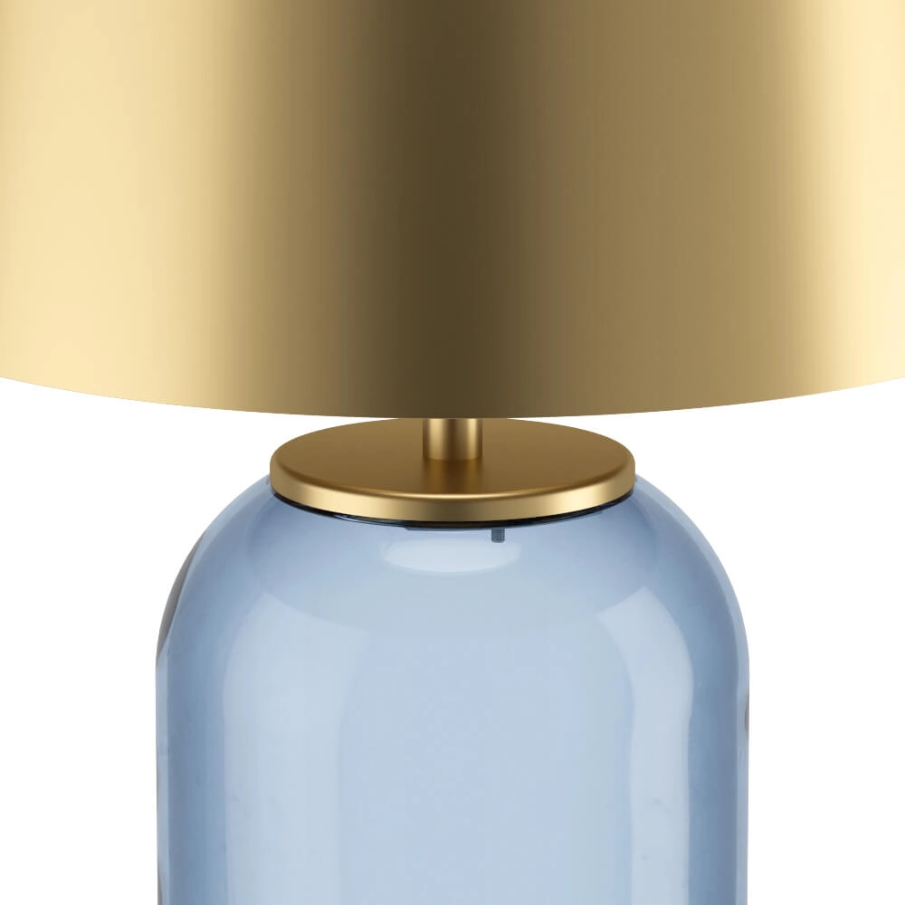 Chique schemerlamp Cuite met gouden kap Stars of Light 9008606221257