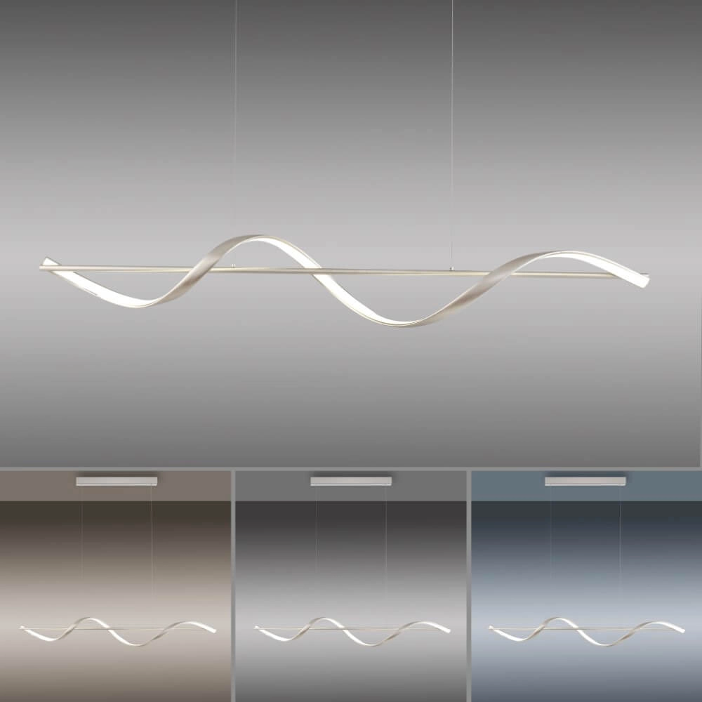 Golvende hanglamp Q-Swing metaal Paul Neuhaus 4012248374856