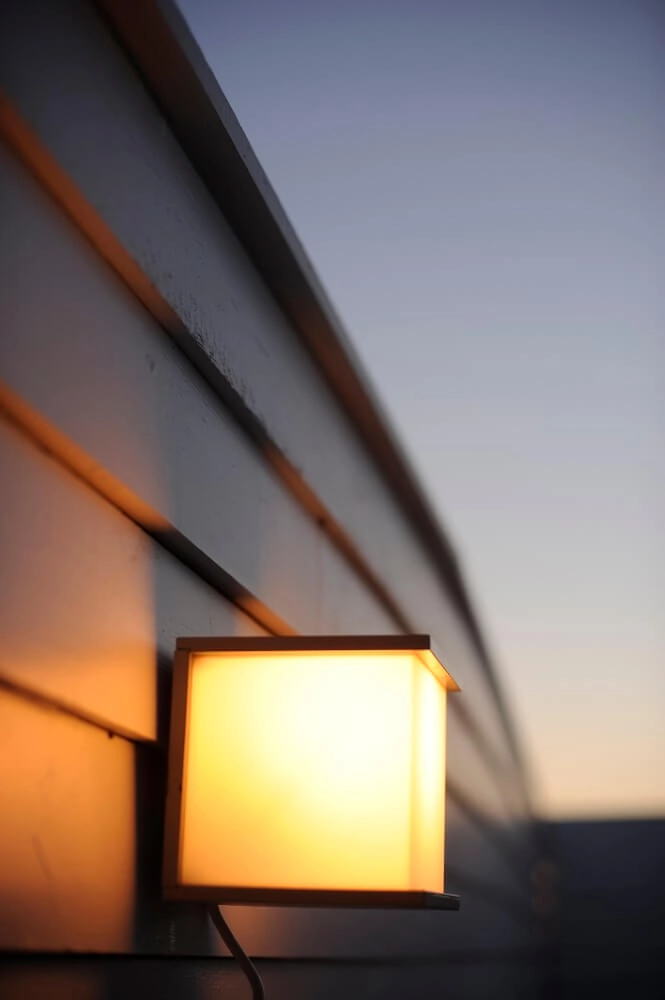 Vierkante wandlamp Box Cube antraciet Lutec 4250294303080