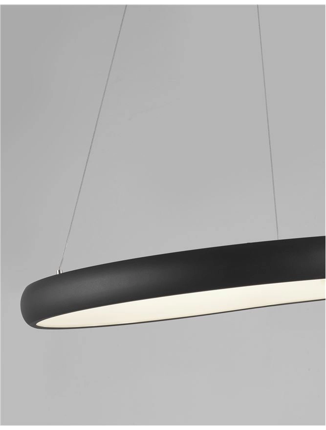 Design hanglamp Albi zwart Ø 61cm Lyora 5212017416872