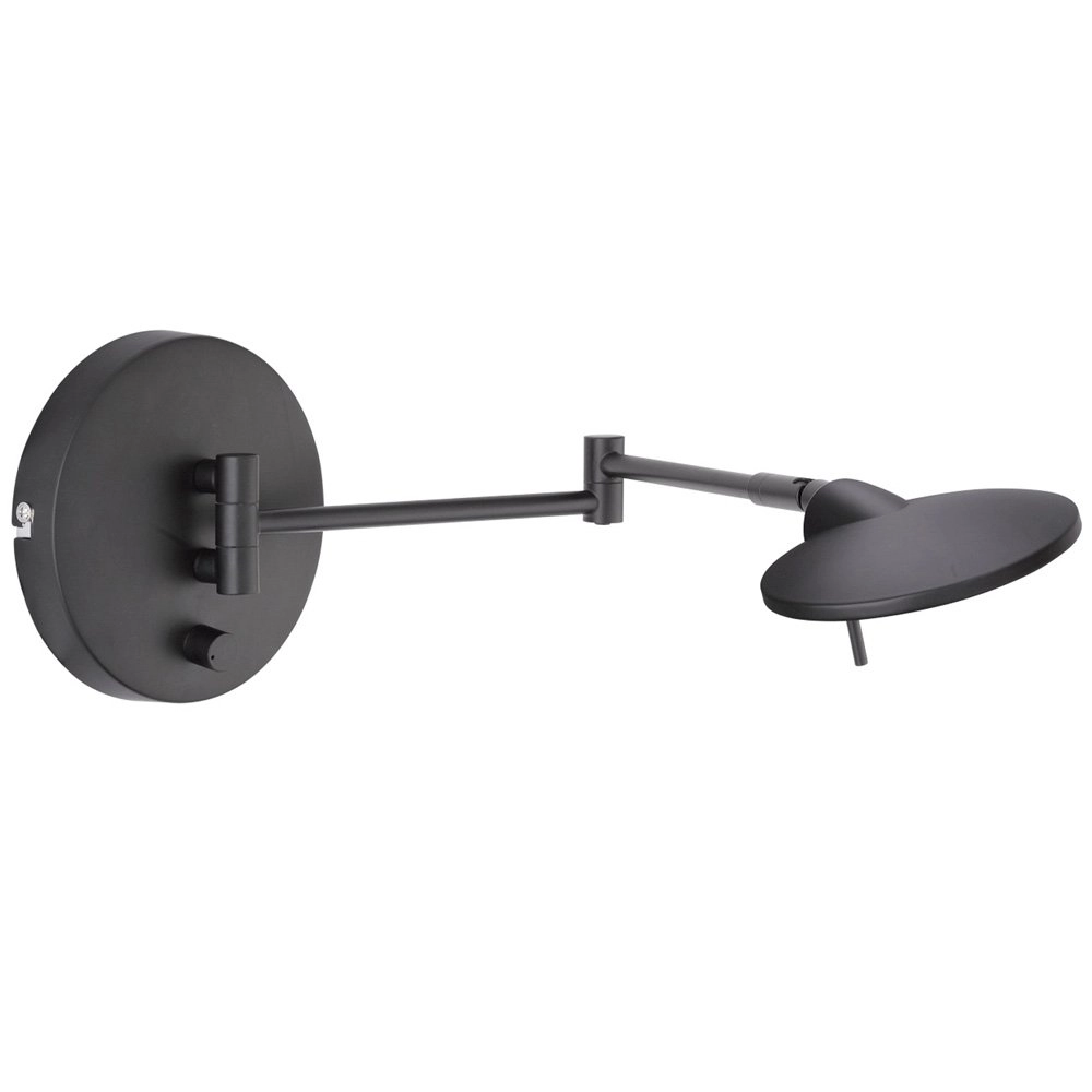 Led wand leeslamp Kazan 55cm zwart Led wand leeslamp Kazan 55cm zwart