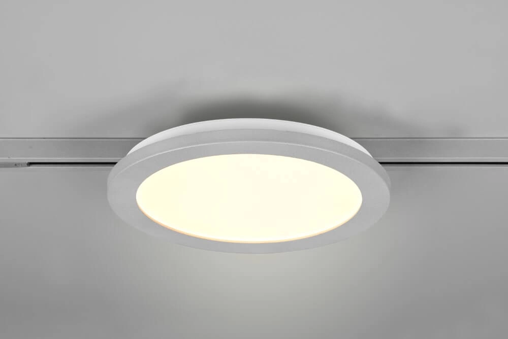 Raillamp Camillus 2-fase 26cm - 3000K grijs Trio 4017807506013