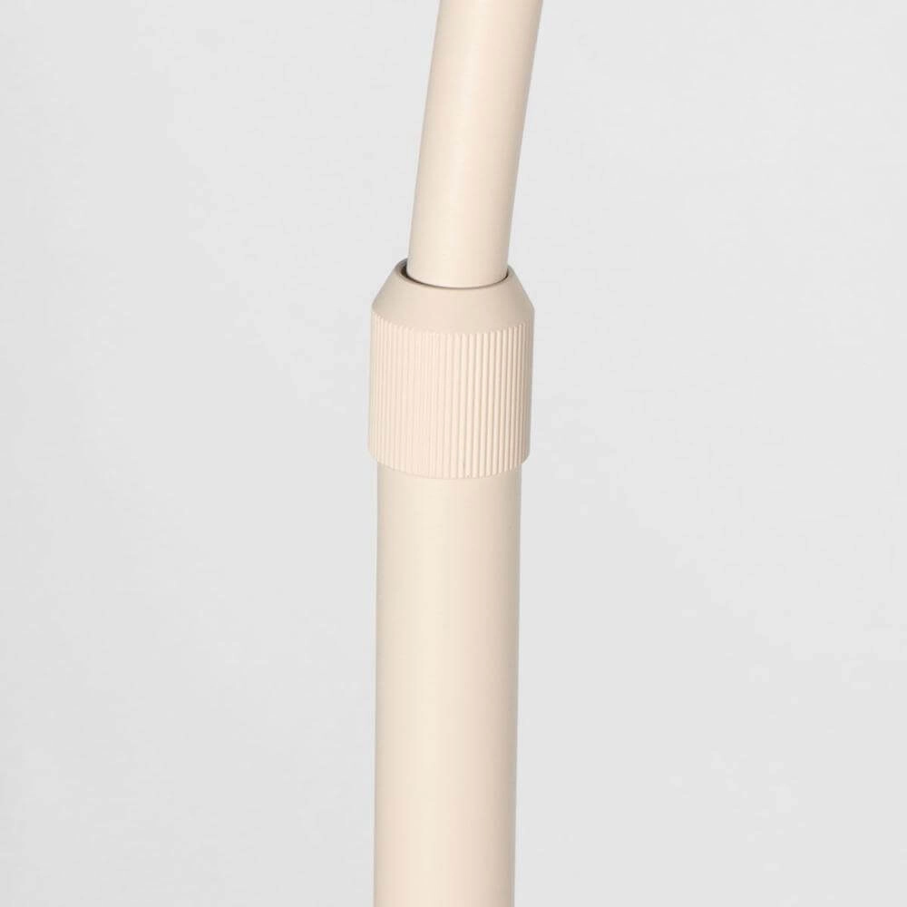 Booglamp Sparkled Light crème met bamboe kap Ø 60cm Steinhauer 8712746180008