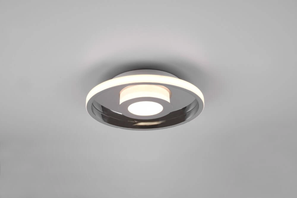Plafonnière Ascari 30cm chroom Trio 4017807508505