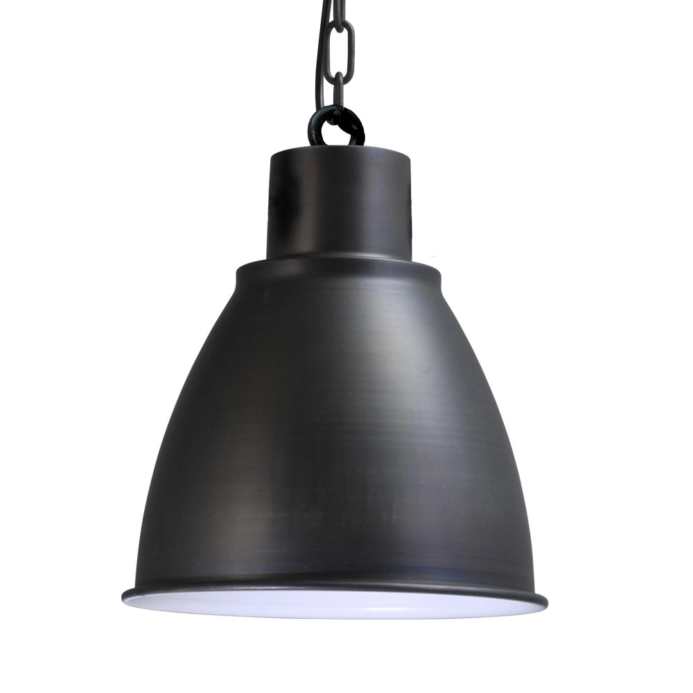 Retro eetkamerlamp Industria 3x27 3-lichts antraciet Masterlight 8718121230375