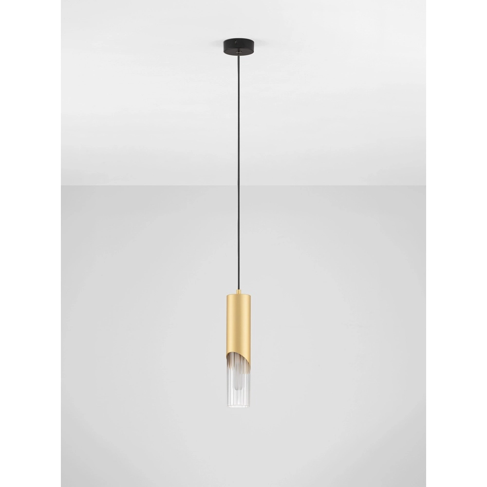 Design hanglamp Modesto Ø 8cm goud Lyora 5212063501430