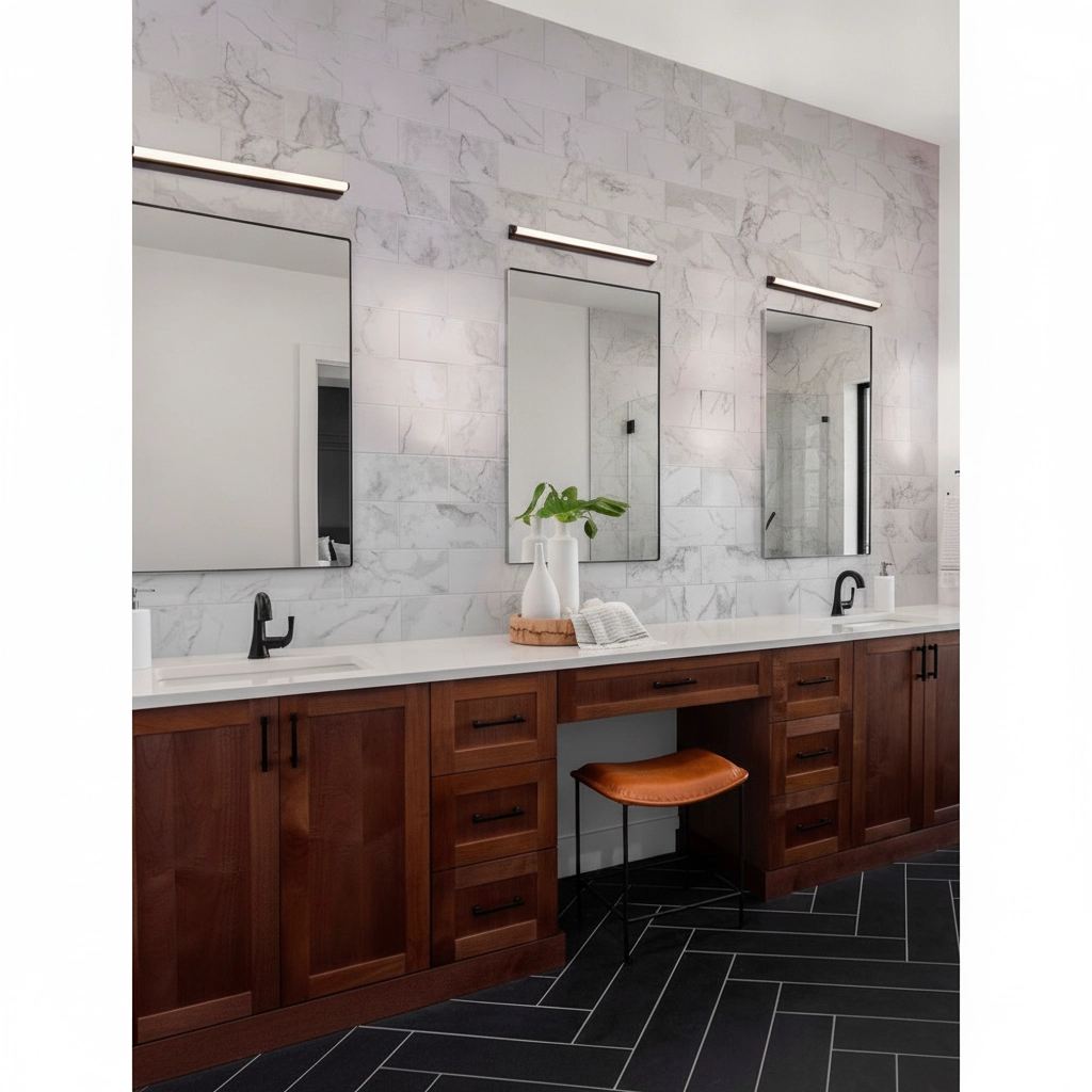 Design wandlamp Endo voor badkamer IP44
