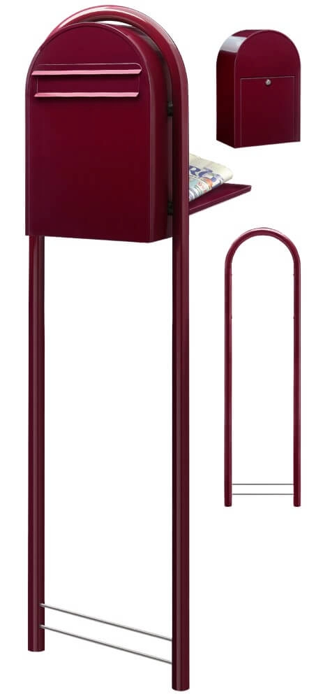Brievenbus Classic B 3005 Bordeauxrood Bobi 6417237006134