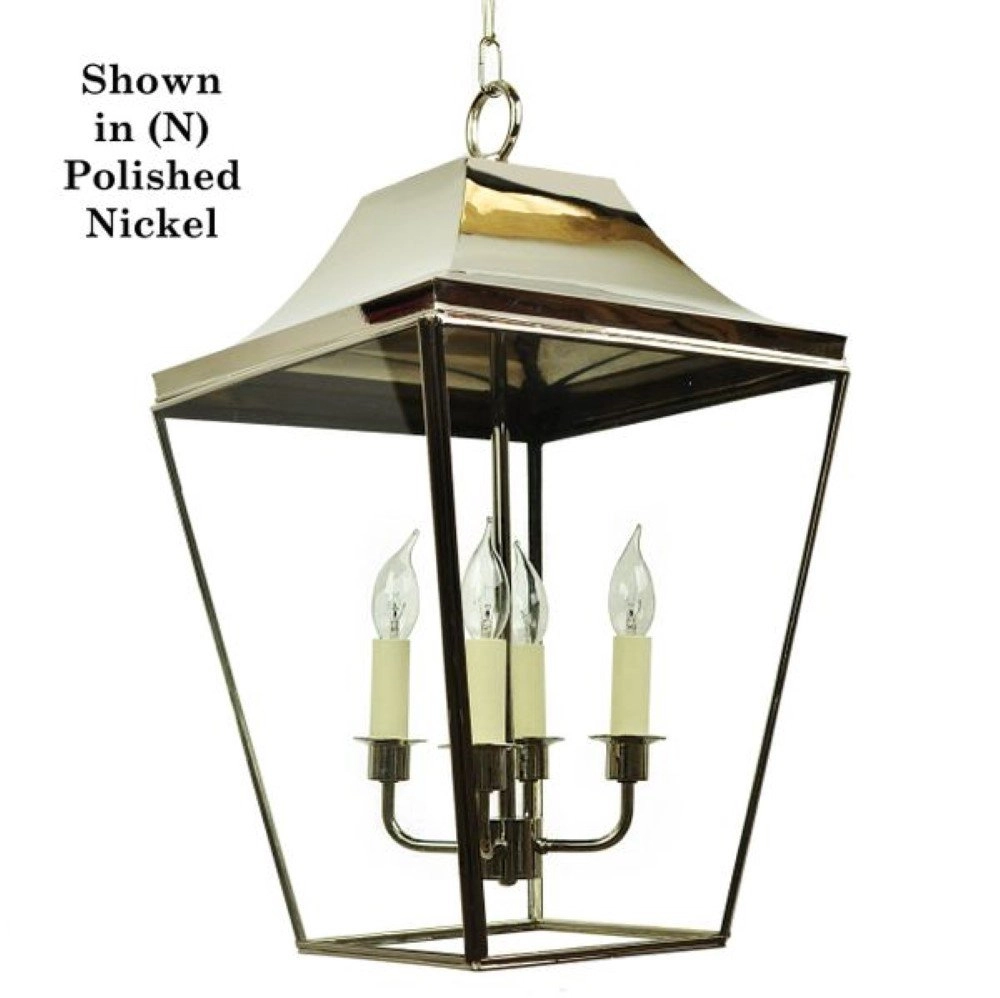 Landelijke hanglamp Knightbridge 4-lichts 63cm - antiek koper (ANT) Limehouse