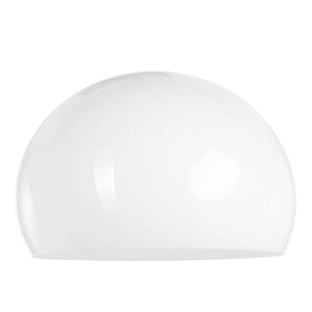 Booglamp Sparkled Light crème met witte bol kap Ø 45cm Steinhauer 8712746179958