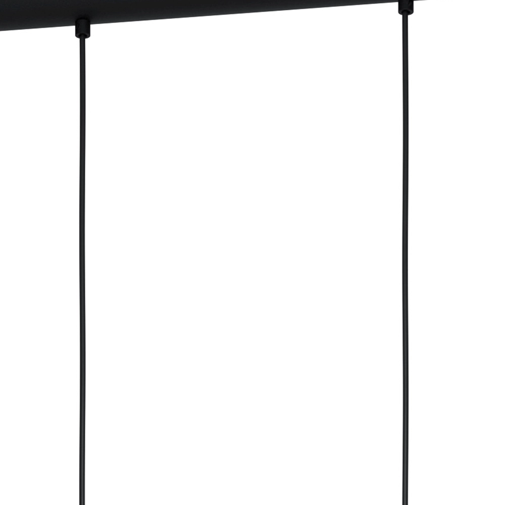 Zwarte 4-lichts hanglamp Canterras Eglo 9002759995454