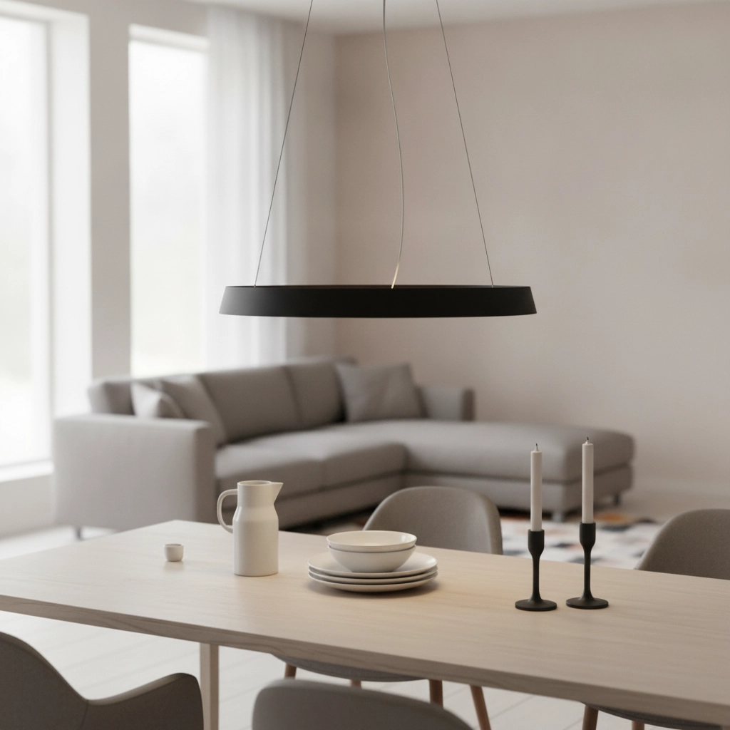 Design hanglamp Ormi Ø 60cm zwart