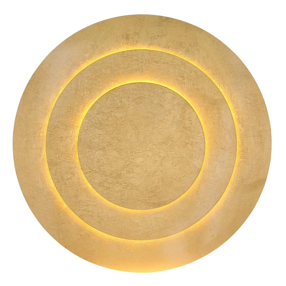 Gouden plafondlamp Heda Ø 49cm Globo 9007371449538