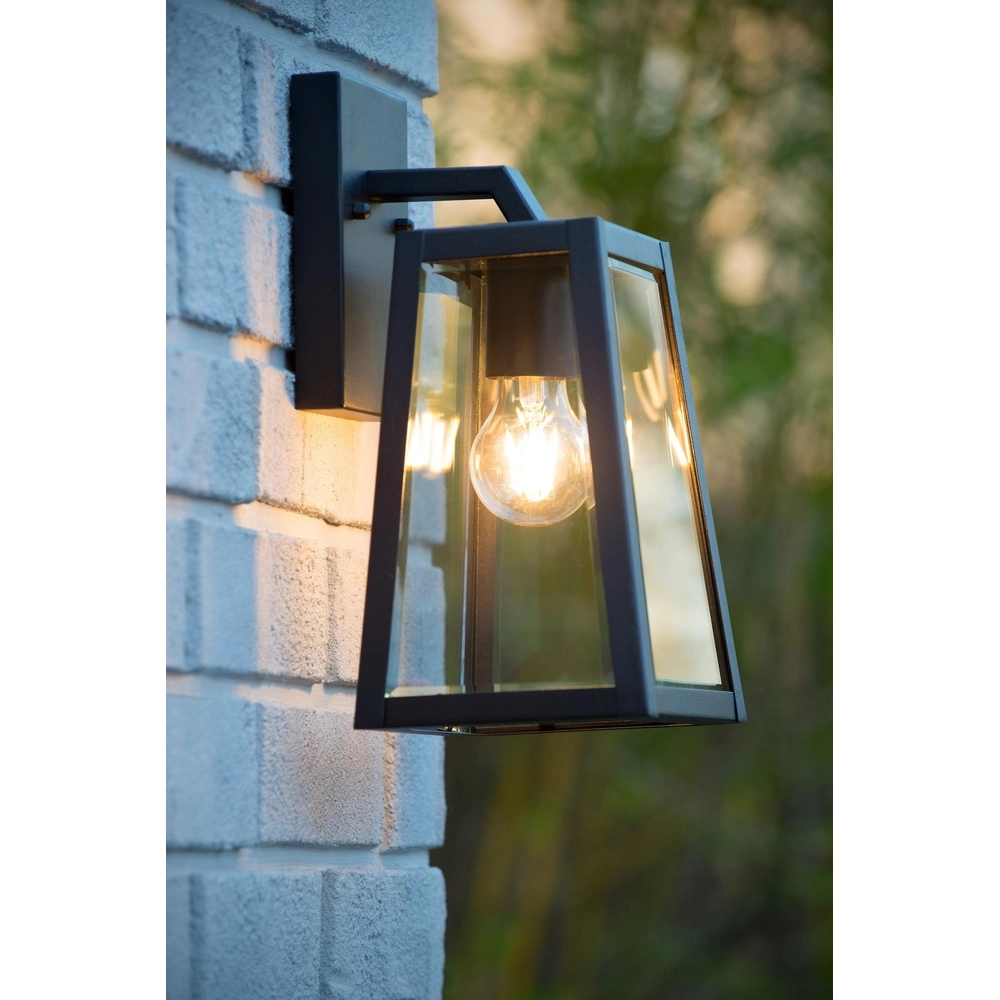 Wandlamp Matslot zwart design Lucide 5411212290403