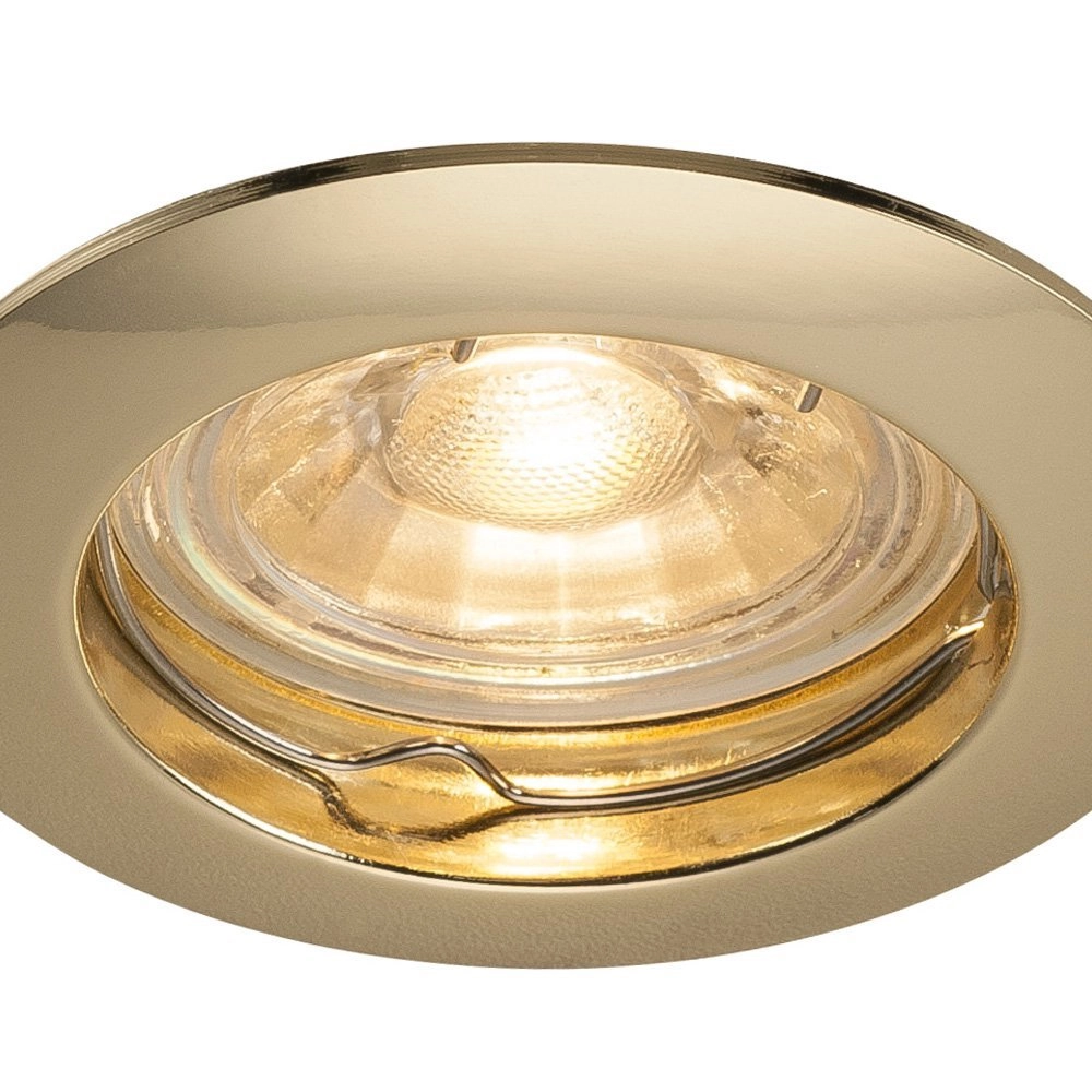 Plafond inbouwspot Pika messing SLV 4024163190084
