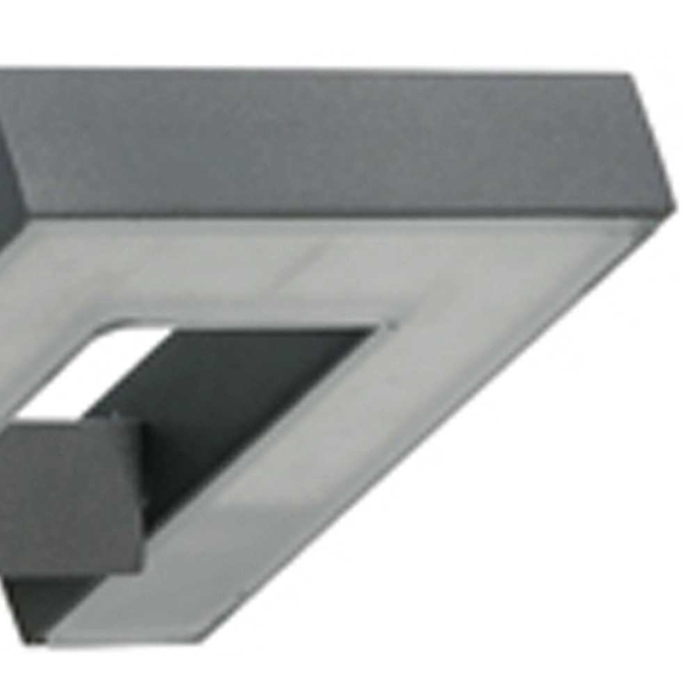 Vierkante buitenlamp Strunk 25cm-antraciet Albert 4007235202199