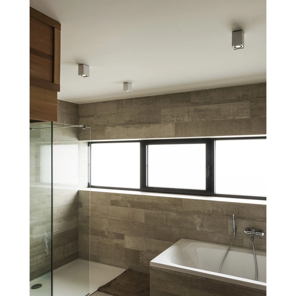 Vierkante opbouwspot Altra Dice CL-1 SLV 4024163119849