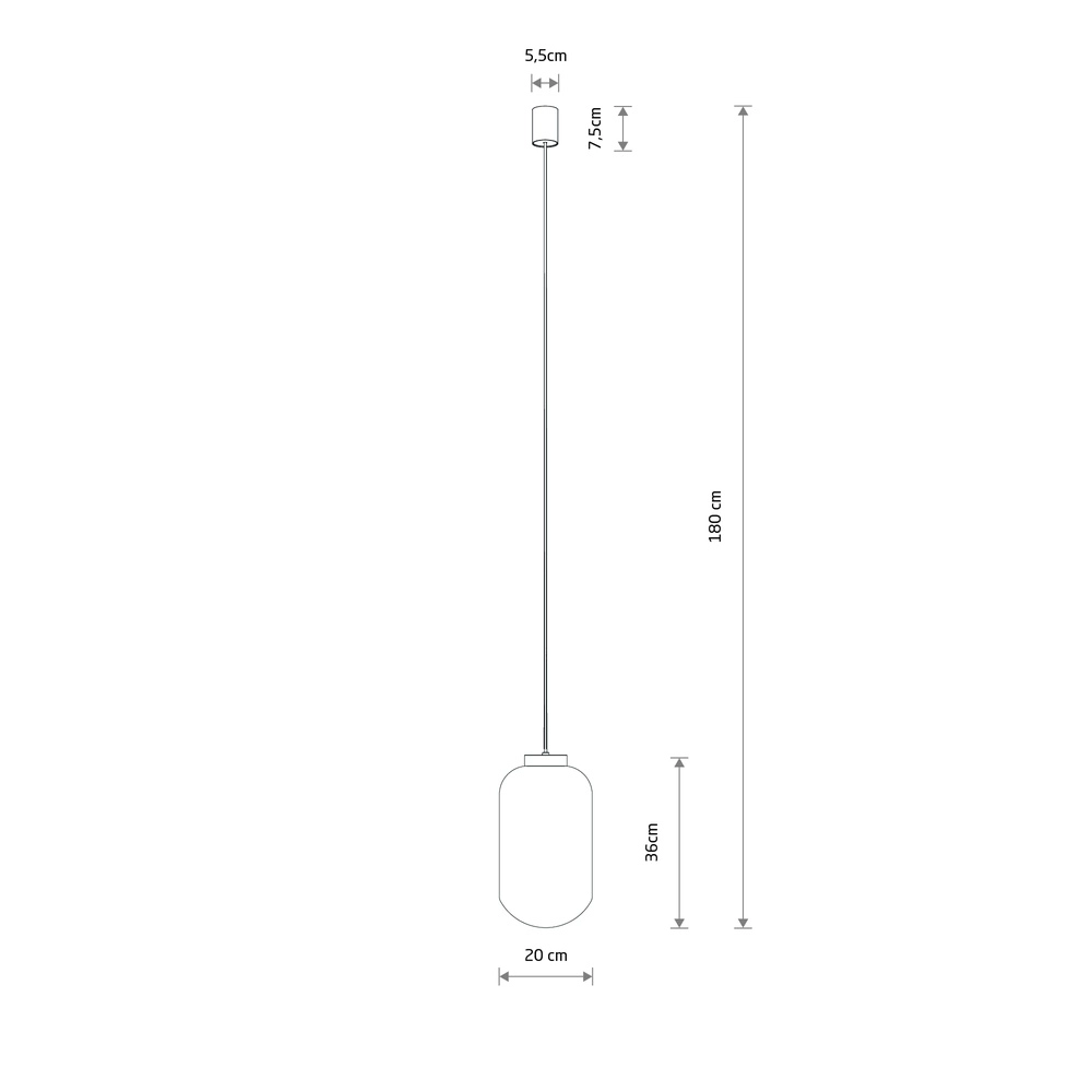 Hanglamp Malindi Ø 20cm Lyora 5903139122542