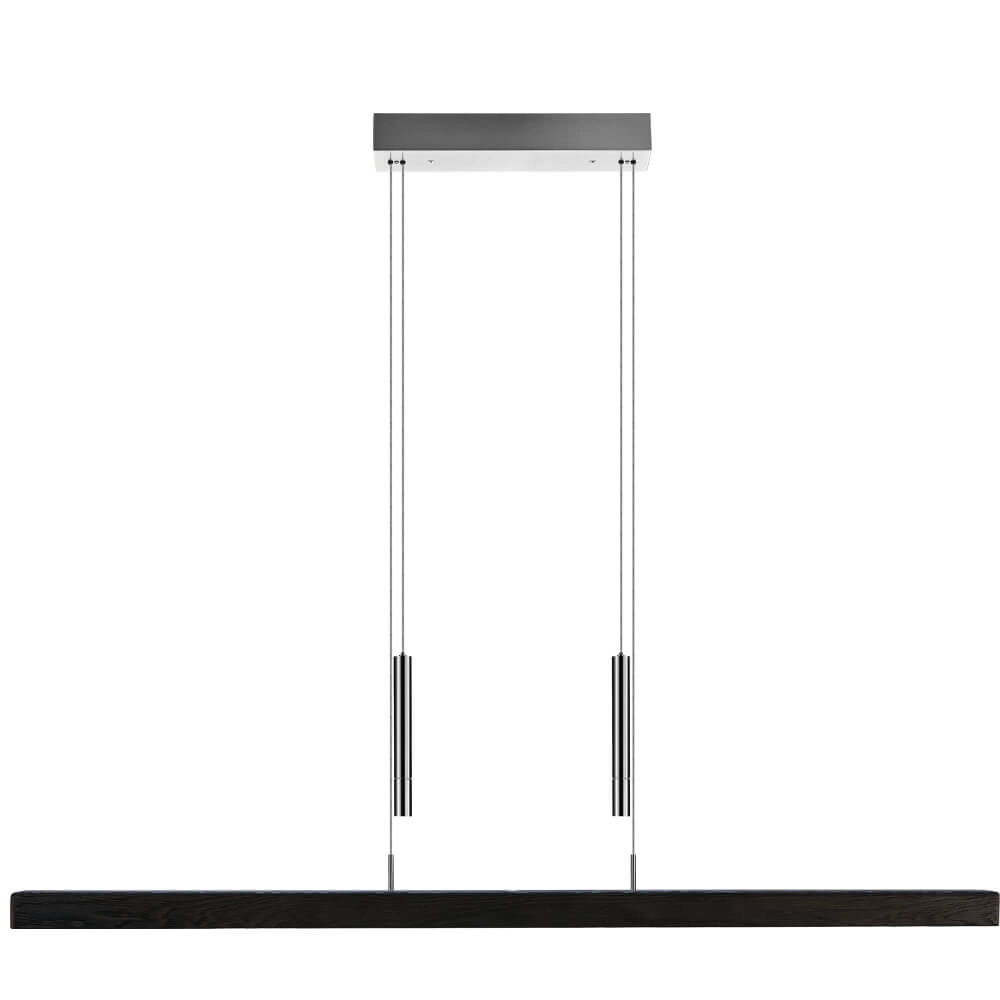 Hanglamp Leonora 121 cm - oak coal