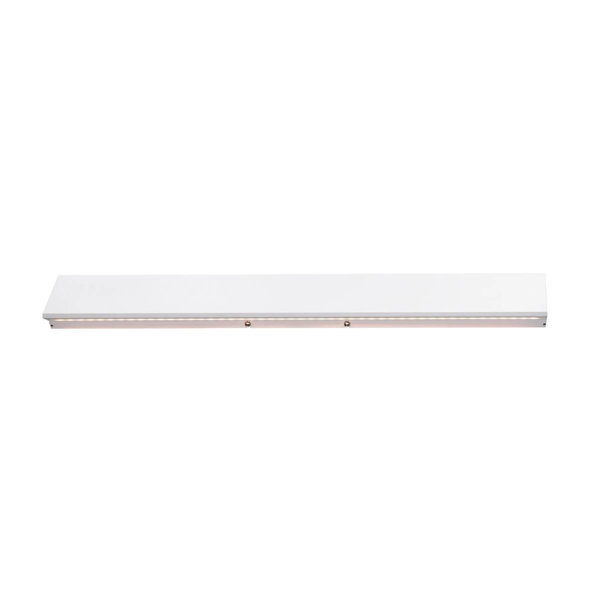 Langwerpige wandlamp Direto 60cm wit Langwerpige wandlamp Direto 60cm wit