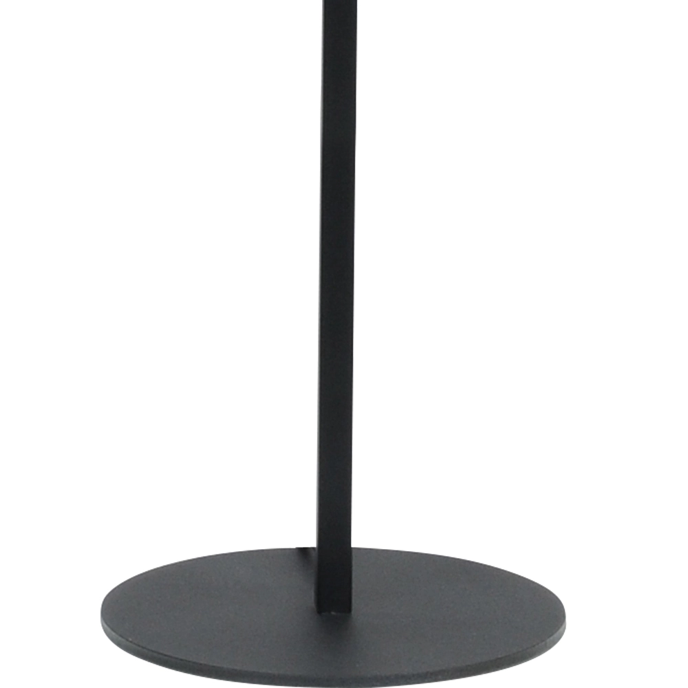 Zwarte tafellamp Venus met zandkleurige lampenkap Masterlight 8718121218311