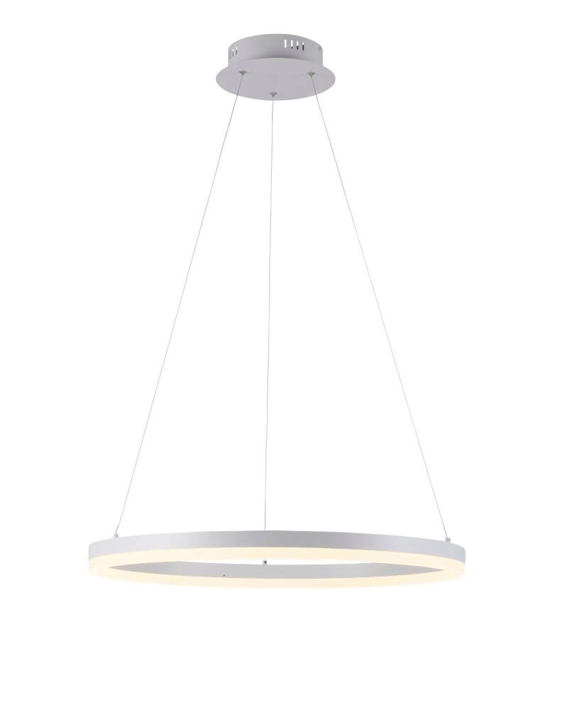 Moderne hanglamp Titus Ø 60cm wit Moderne hanglamp Titus Ø 60cm wit
