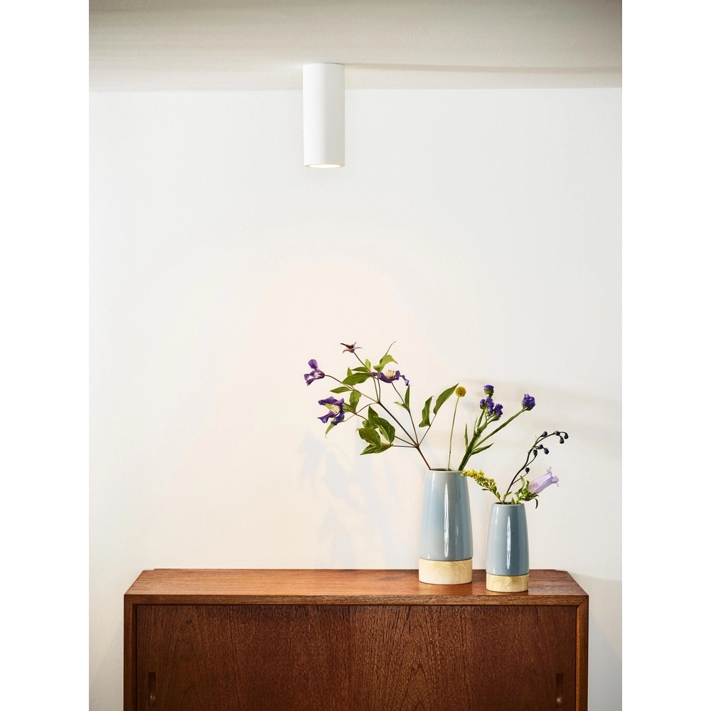 Plafondspot Gipsy 17cm wit Lucide 5411212351456